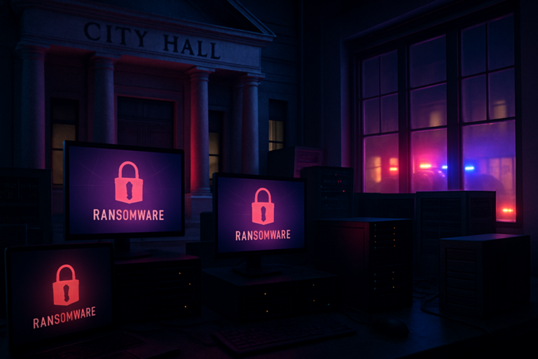 Ransomware a Vicksburg: la città del Mississippi spegne i computer